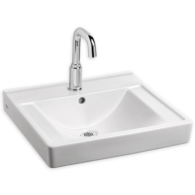 American Standard Canada Decorum® Wall-Hung EverClean® Sink Less Overflow With 4-Inch Centerset