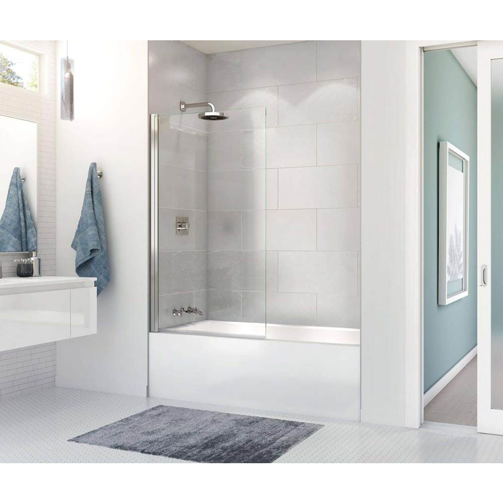 Maax Canada Rubix Access AFR 59.875 in. x 30.125 in. Alcove Bathtub with Left Drain in White