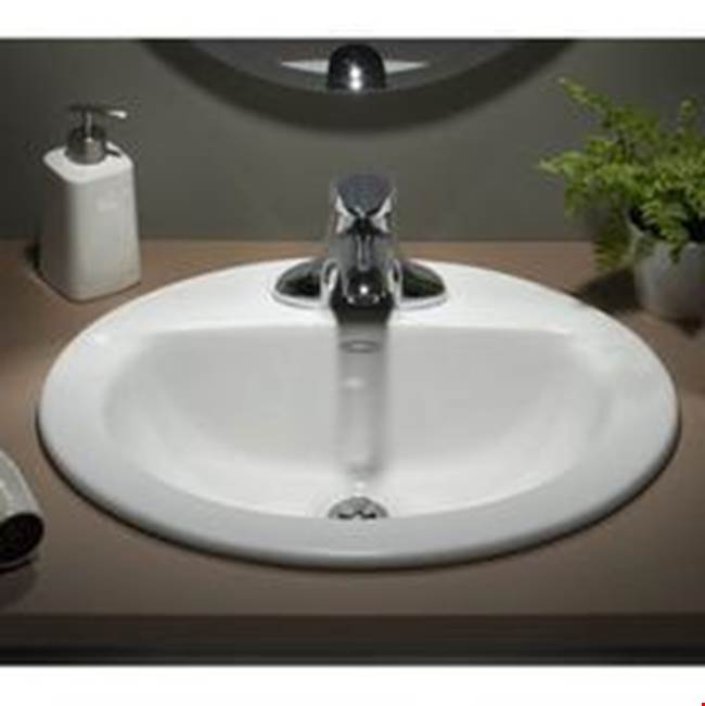 American Standard Canada Colony C-Top China Sink 4 In  Ctrs Wht