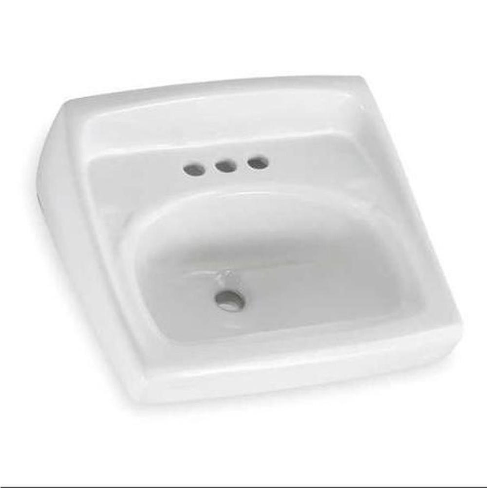 American Standard Canada Lucerne™ Wall-Hung Sink With 4-Inch Centerset