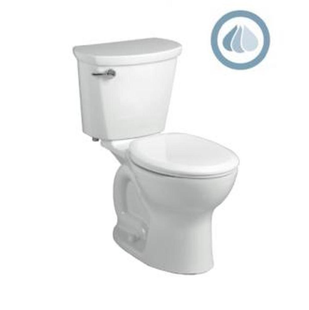 American Standard Canada Cadet® PRO Two-Piece 1.28 gpf/4.8 Lpf Chair Height Round Front 10-Inch Rough Toilet Less Seat