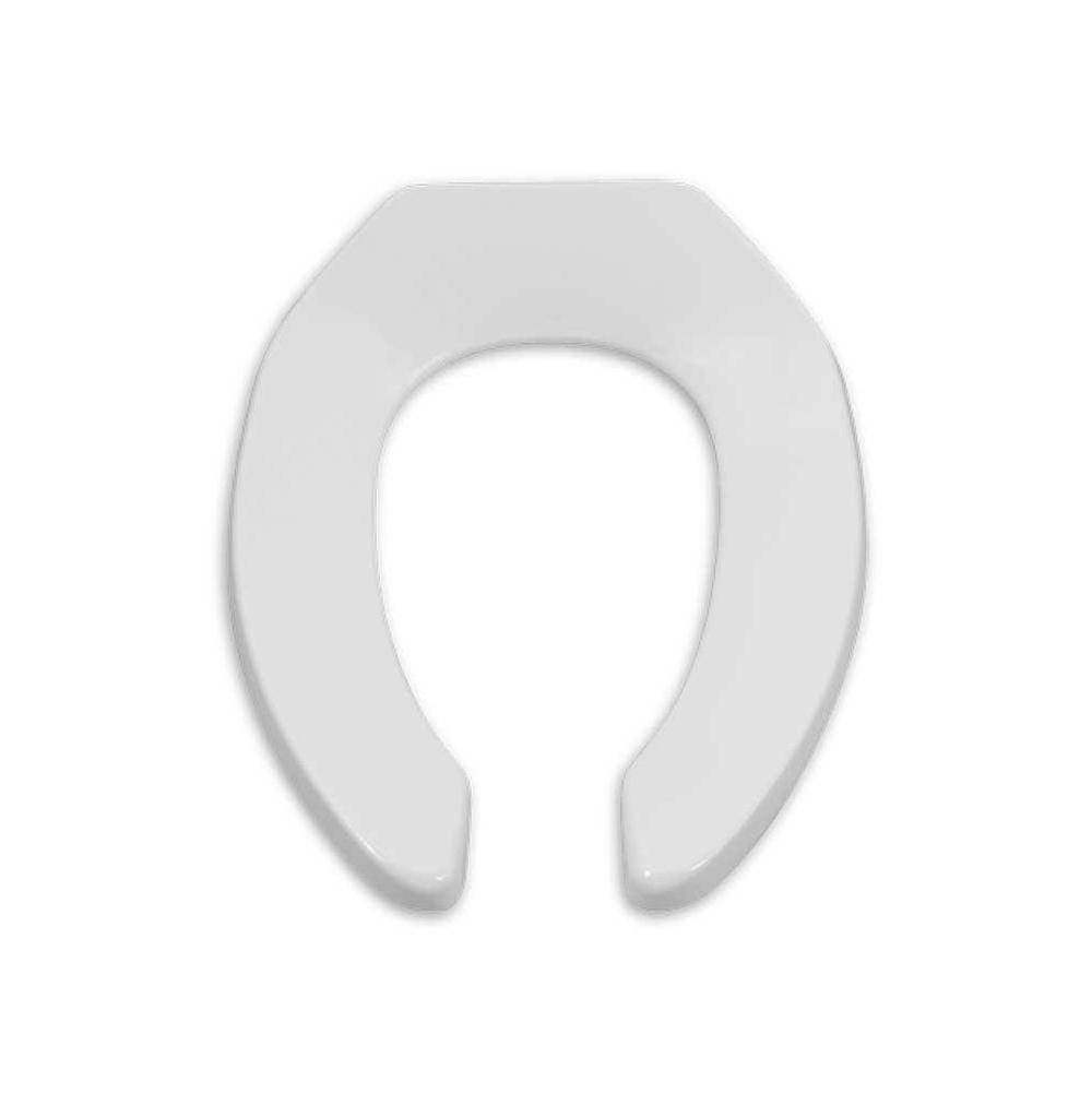 American Standard Canada Commercial Heavy Duty Open Front Elongated Toilet Seat