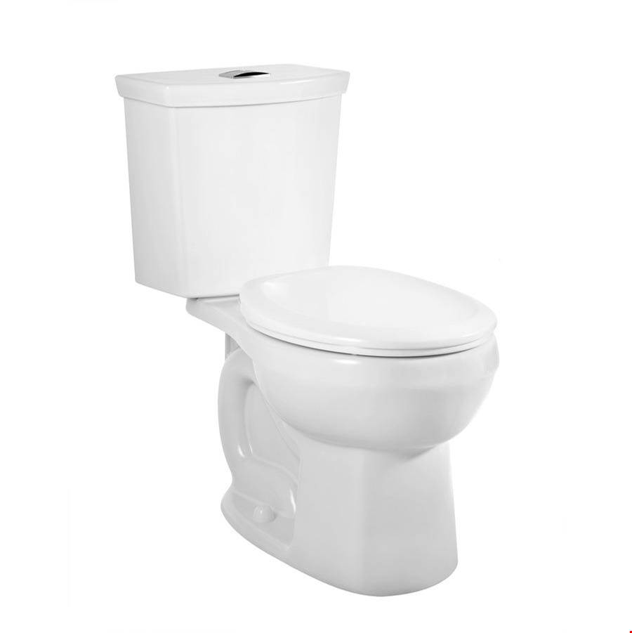 American Standard Canada H2Option® Two-Piece Dual Flush 1.28 gpf/4.8 Lpf and 0.92 gpf/3.5 Lpf Standard Height Round Front Toilet Less Seat