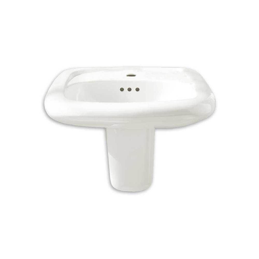 American Standard Canada Murro™ Wall-Hung EverClean® Sink With 4-Inch Centerset and Extra Left-Hand Hole
