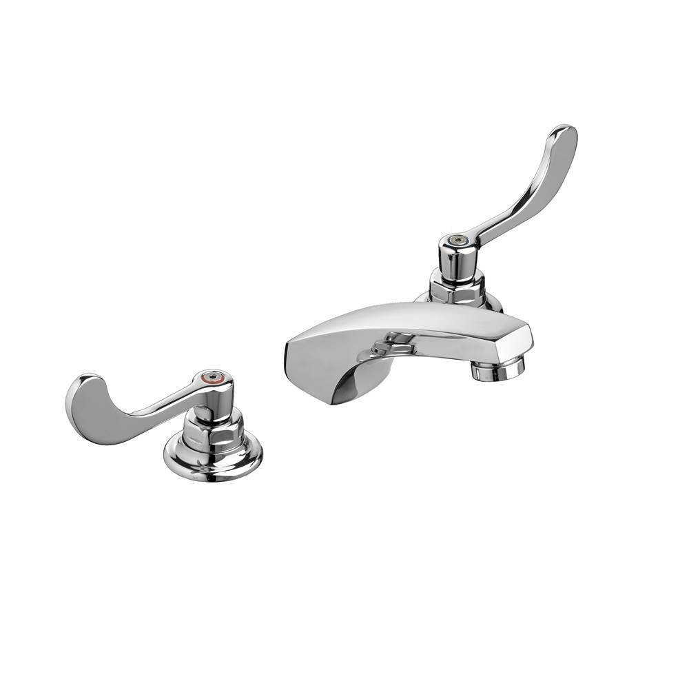 American Standard Canada Monterrey® 8-Inch Widespread Cast Faucet With Wrist Blade Handles 0.5 gpm/1.9 Lpm With Flexible Underbody