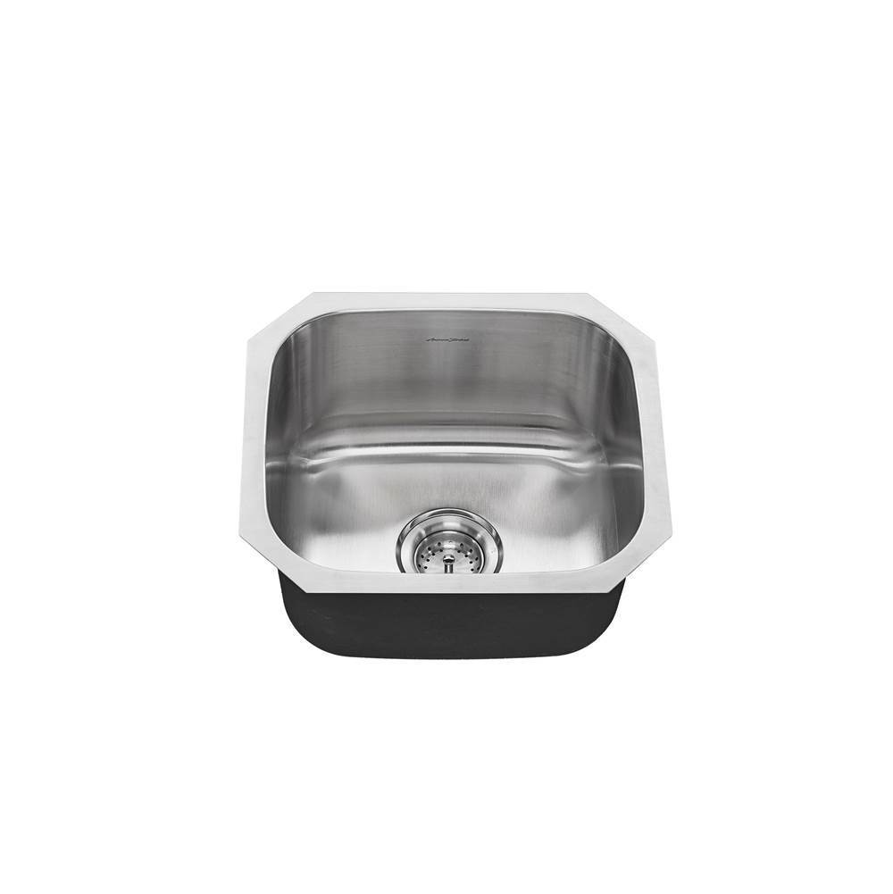 American Standard Canada Portsmouth® 18 x 16-Inch Stainless Steel Undermount Single Bowl Kitchen Sink
