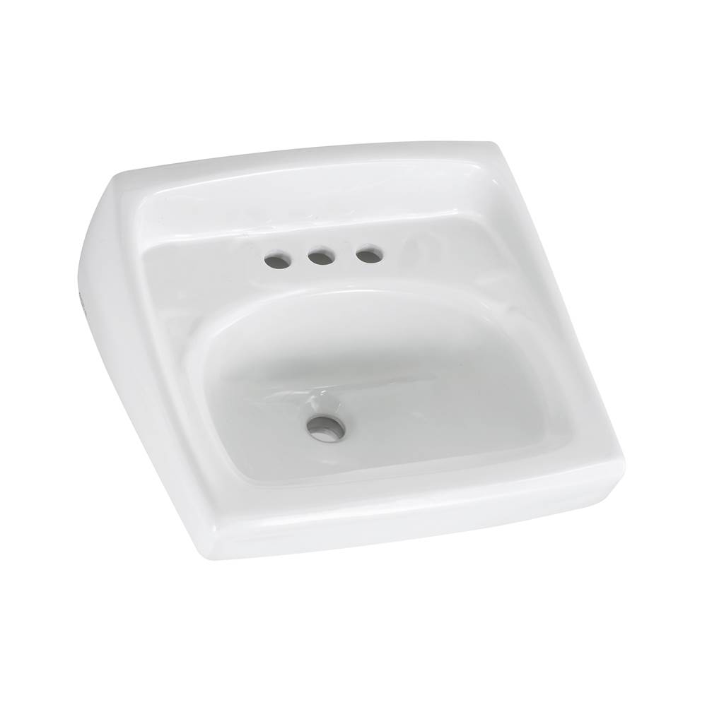 American Standard Canada Lucerne™ Wall-Hung Sink With 8-Inch Widespread