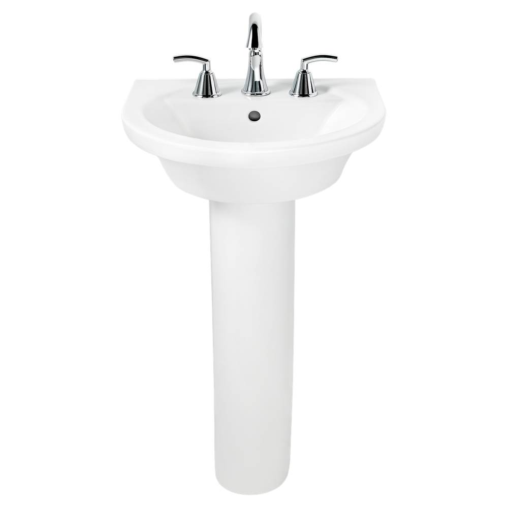American Standard Canada Tropic® Petite 4-Inch Centerset Pedestal Sink Top and Leg Combination