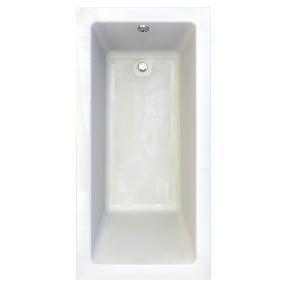 American Standard Canada Studio® 72 x 36-Inch Drop-In Soaking Bathtub with Zero Edge