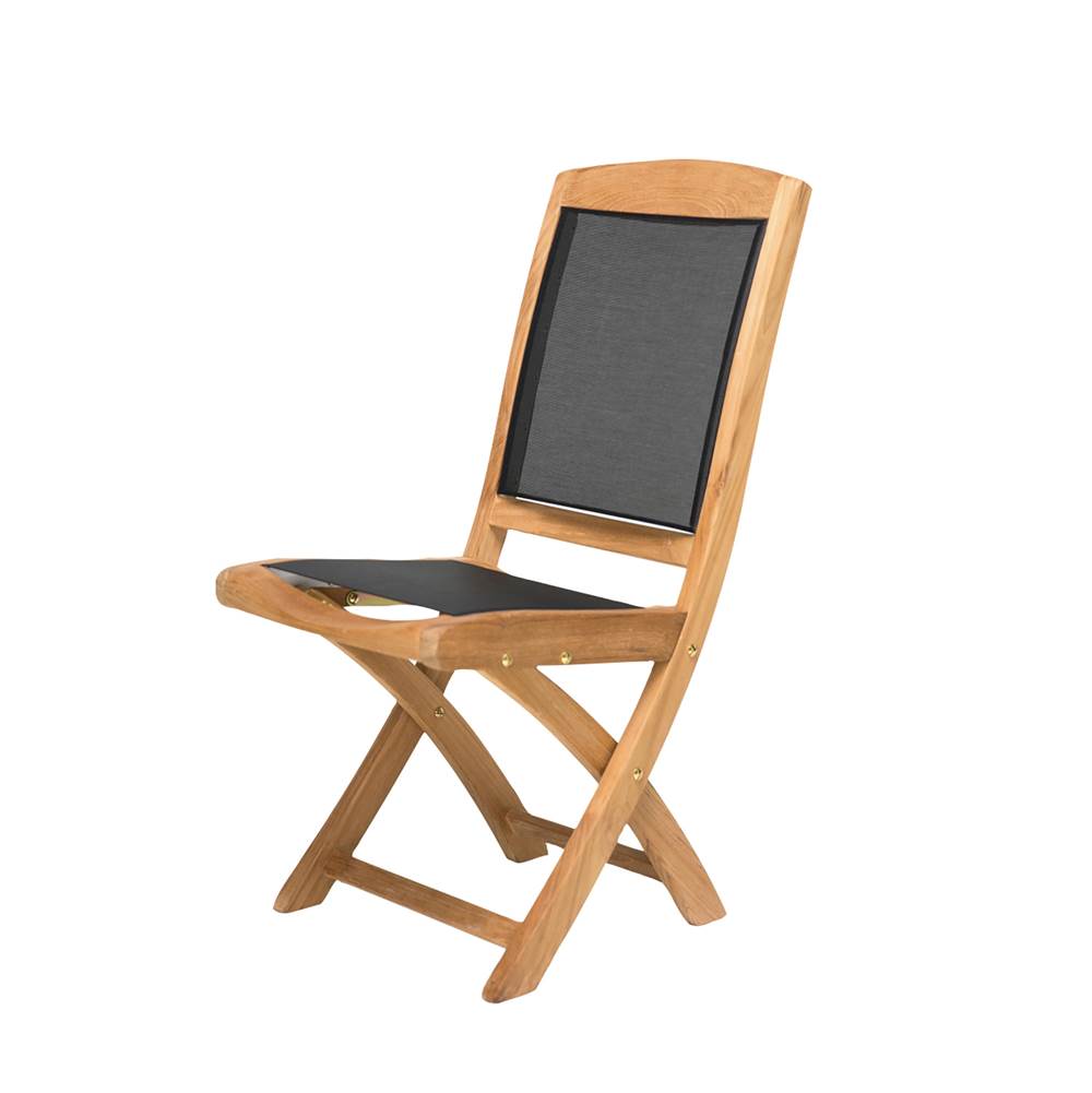 ARB Teak Teak & Textilene Folding Chair Colorado