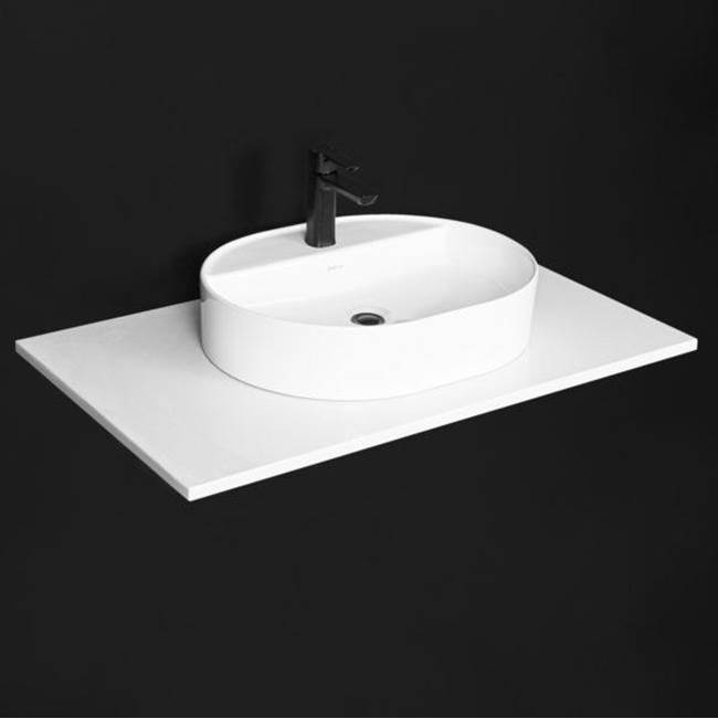 Avenue Oval Vessel with faucet deck CHO 22.05'' x 17 3/4'' (560 mm x 450 mm)