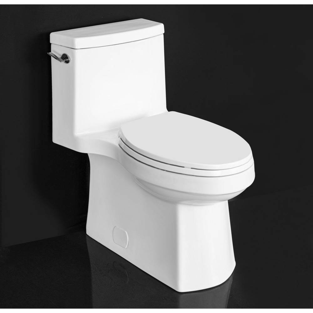Avenue 4.8 L Toilet Plus Heigh, Concealed Trapway, Unlined Tank w/ slow close seat
