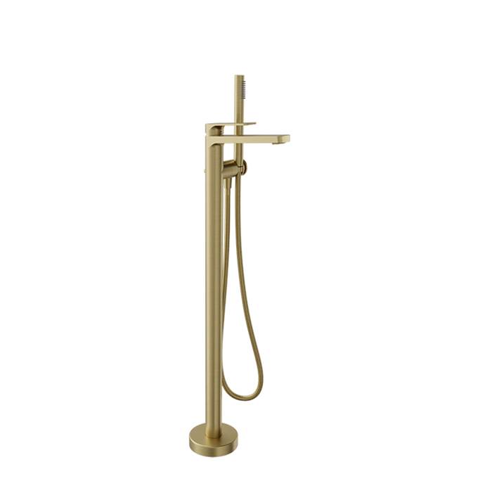 BARiL Floor-Mounted Tub Filler With Hand Shower