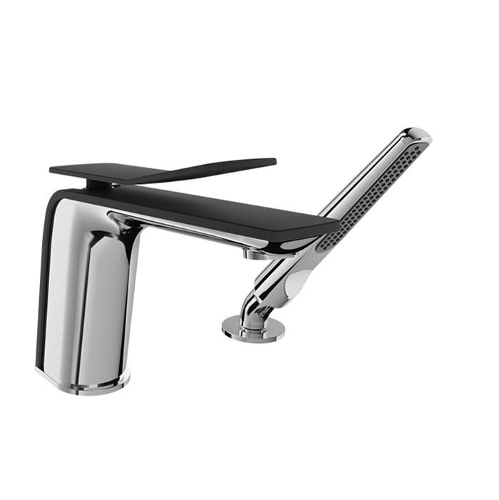 BARiL 2-Piece Deck Mount Tub Filler With Hand Shower