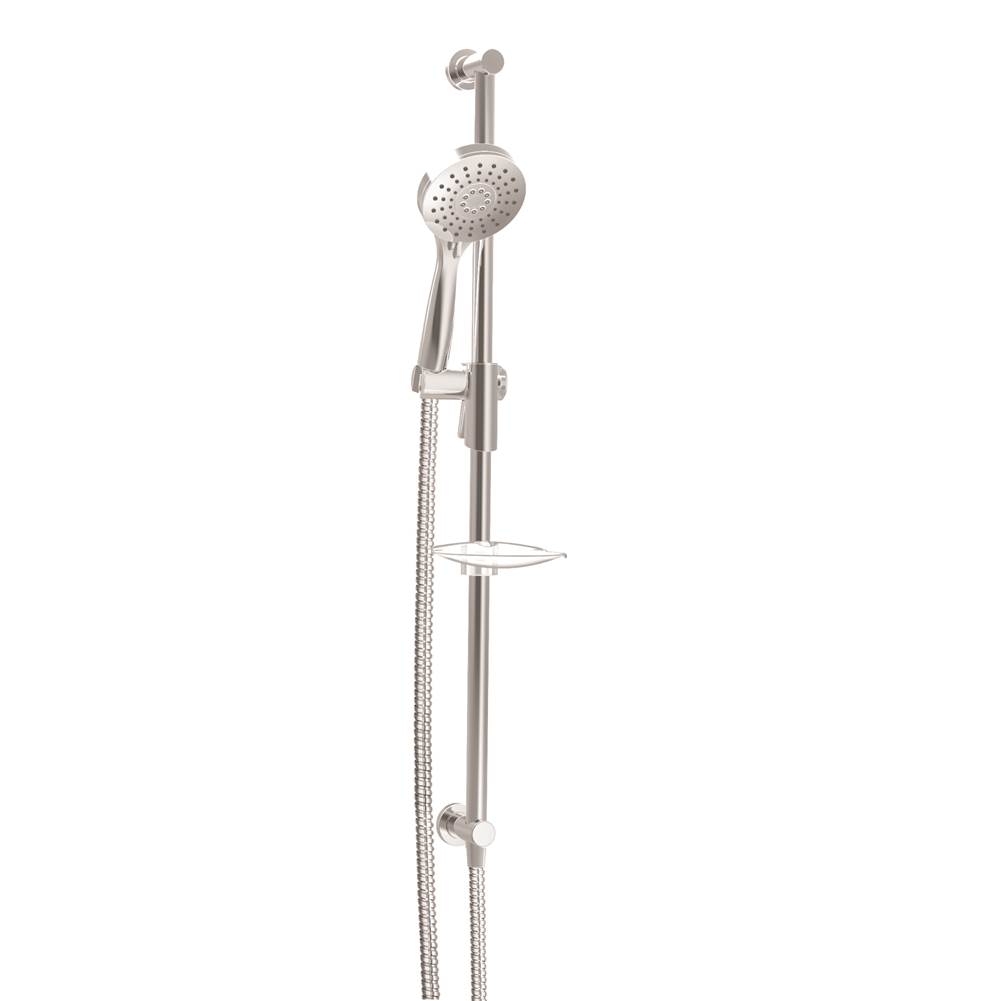 BARiL Zip Plus 3-Spray Sliding Shower Bar With Built-In Elbow Connector