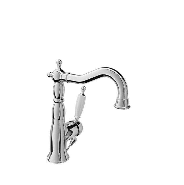 BARiL Antique Style Single Hole Lavatory Faucet, Drain Included
