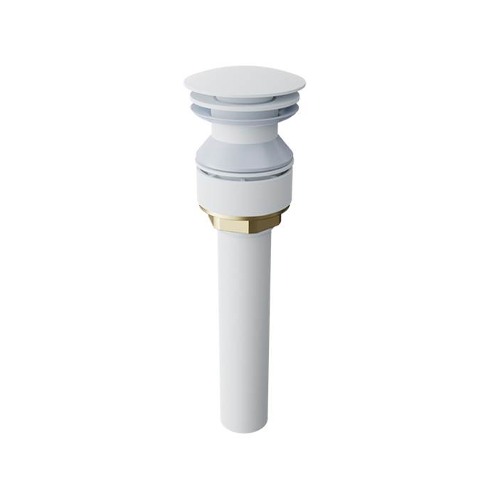 BARiL Push-Button Pop-Up Drain For Lavatory Without Overflow