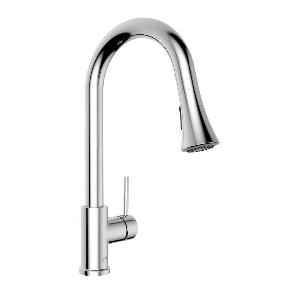 Belanger City Kitchen Sink Faucet w/Integrated Pull-Down Spray