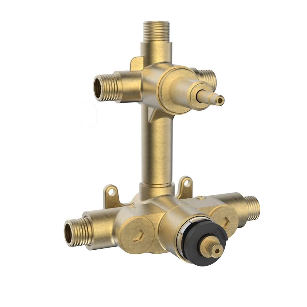 Belanger 3-Way Diverter Thermo Valve Rough-In For Copper Connection w/Check Stops