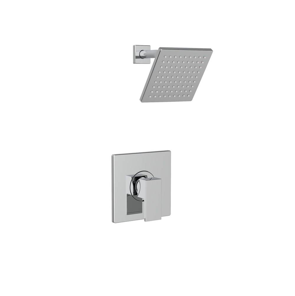 Belanger AXO Shower Faucet Trim Kit w/PB  Valve Trim & WM Rain Shower Head  - Valve Required