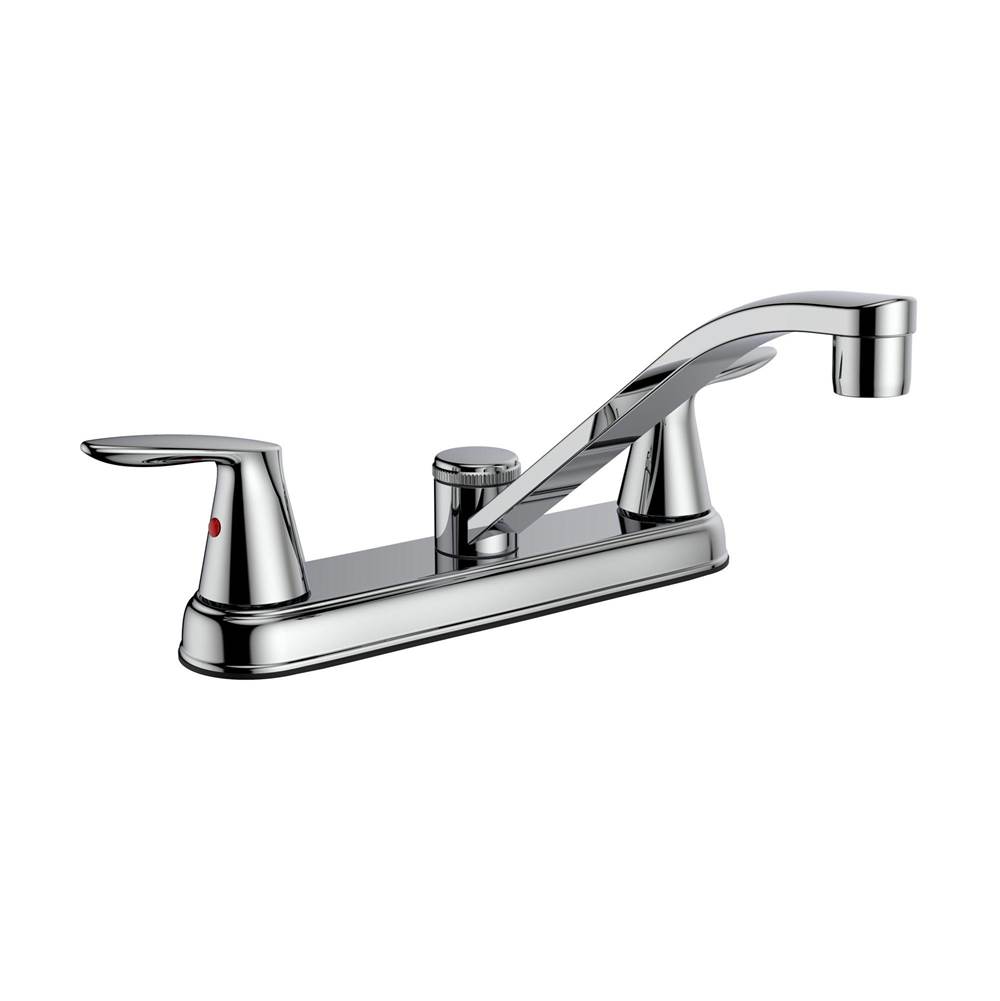 Belanger 2 Handle Kitchen Sink Faucet with Swivel Spout