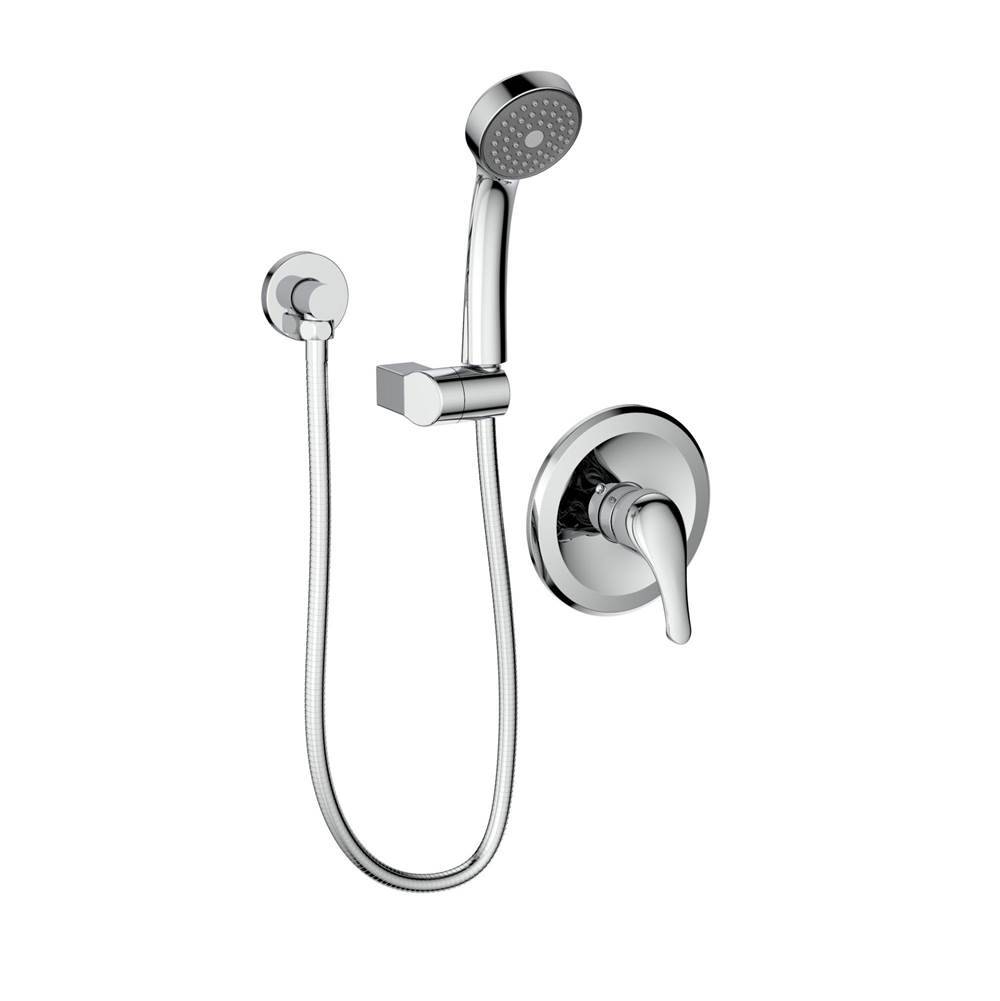 Belanger PB Shower Faucet Trim w/Handshower on Holder  - Valve Required