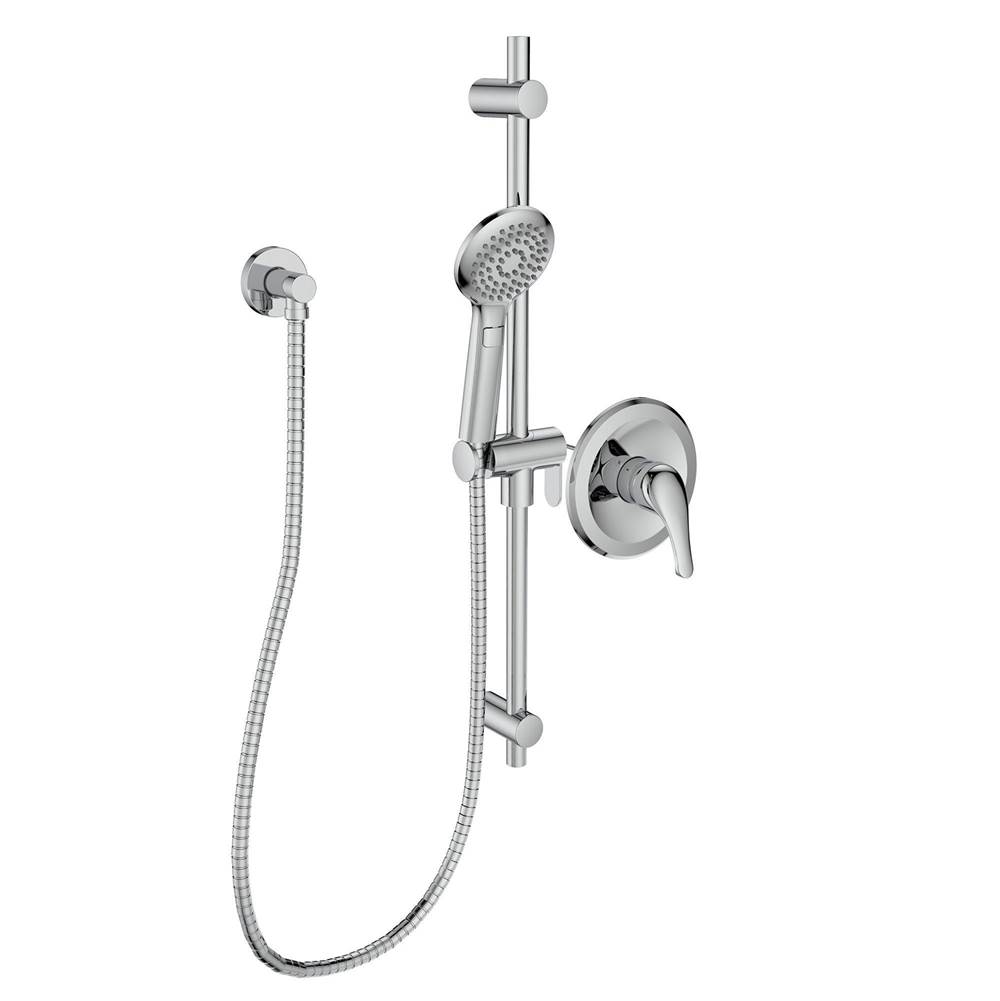Belanger PB Thermo Shower Faucet Trim w/Handshower on Slidebar  - Valve Required