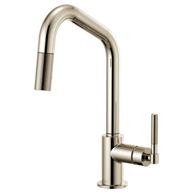 Brizo Canada Angled Spout Pull-Down, Knurled Handle