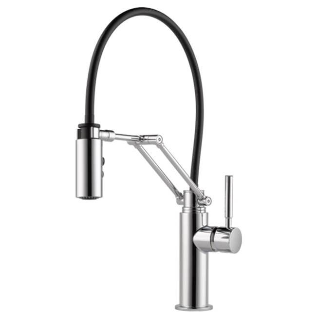 Brizo Canada Single Handle Articulating     Kitchen Faucet