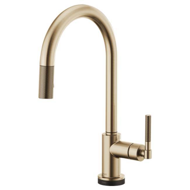 Brizo Canada Arc Spout Pull-Down With Smarttouch, Knurled Handle
