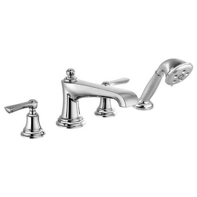 Brizo Canada Rook® Roman Tub Faucet with Handshower - Less Handles