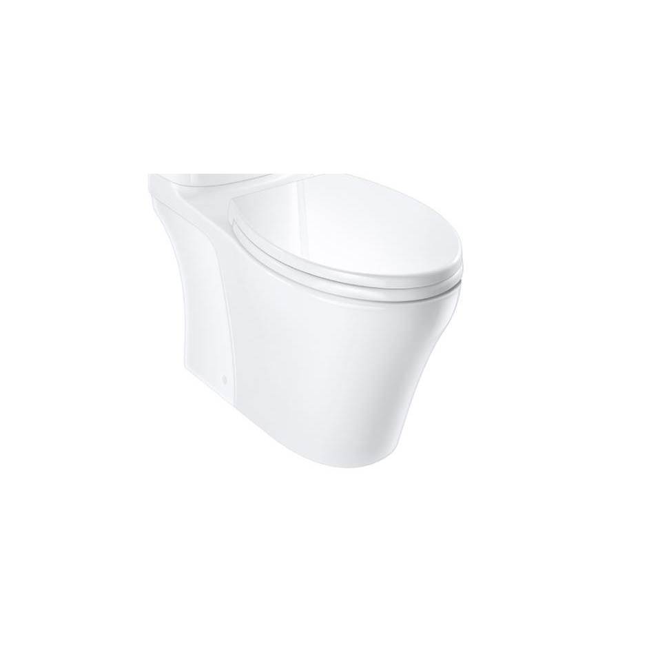Caroma Canada Somerton Back Outlet Bowl Soft Closing Seat & Wall Connector