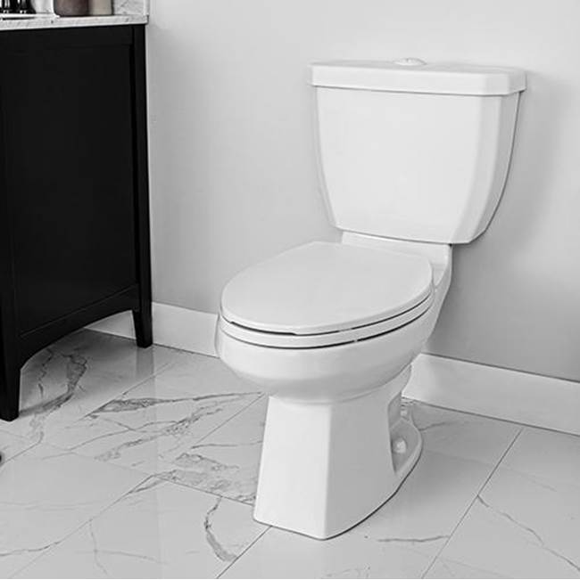 Contrac 4.8/3L Dual Flush Toilet, Elongated, 15.5'' Height Unlined tank (AIO) (does not include seat)