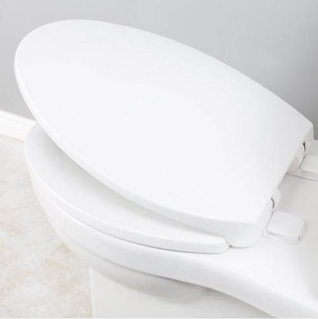 Contrac Slow Close Elongated Plastic Toilet Seat
