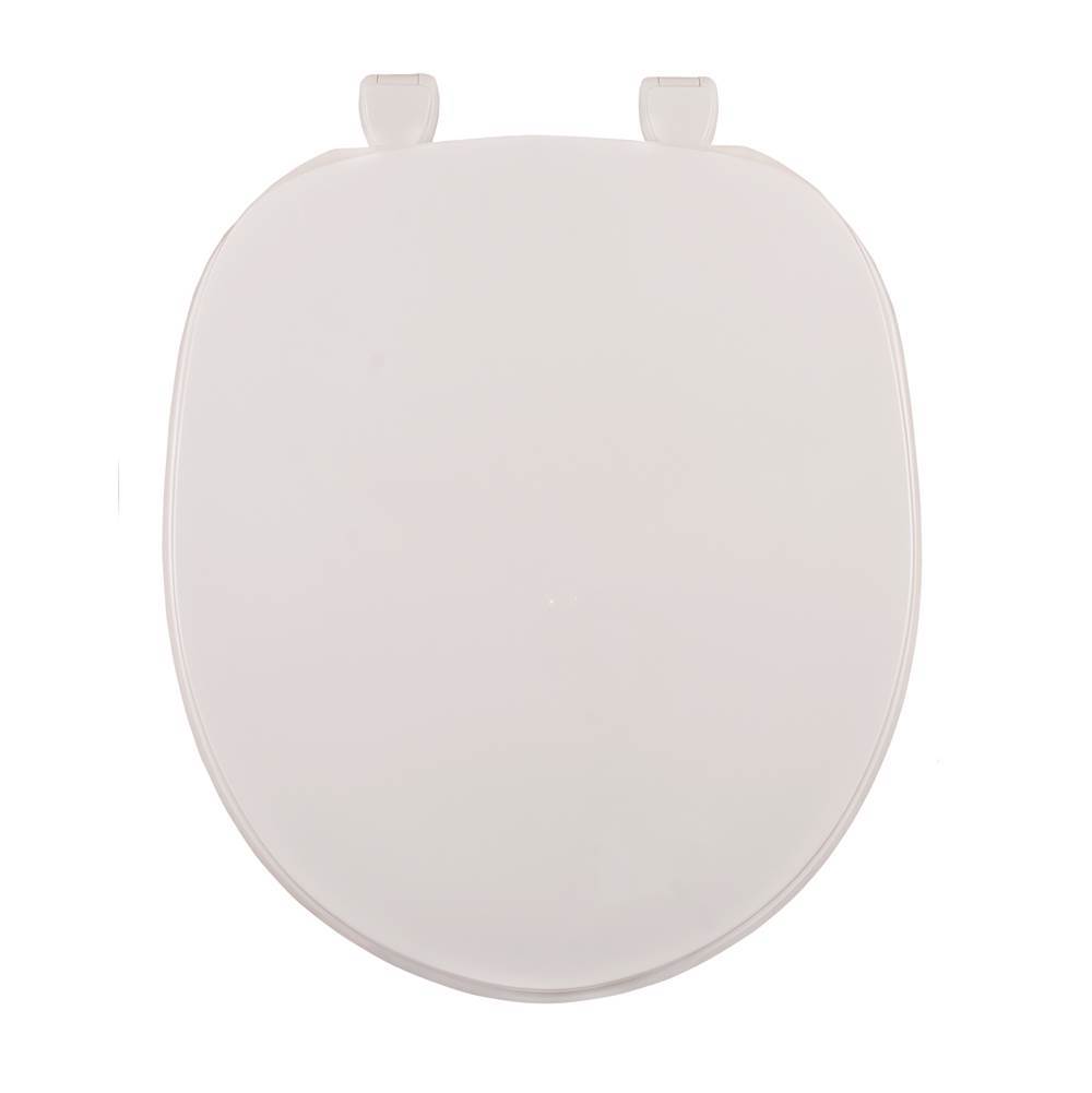 Centoco 200-106 Round Plastic Toilet Seat, Residential and Light Weight Commercial, Bone