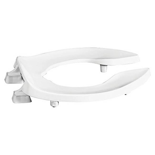 Centoco HL1500STS-001 Elongated 2'' Lift, Raised Plastic Toilet Seat, Open Front less Cover, ADA Compliant Handicap Medical Assistance Seat, White