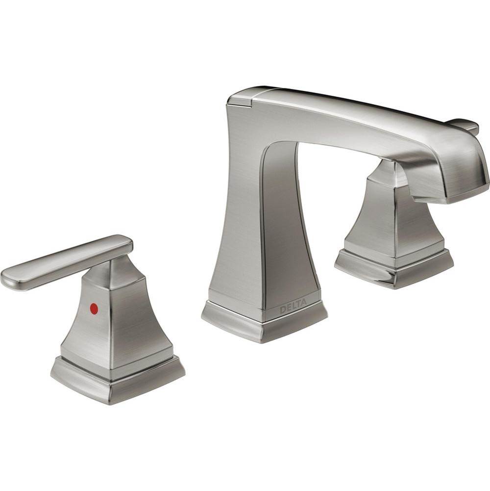 Delta Canada Ashlyn® Two Handle Widespread Bathroom Faucet with EZ Anchor®