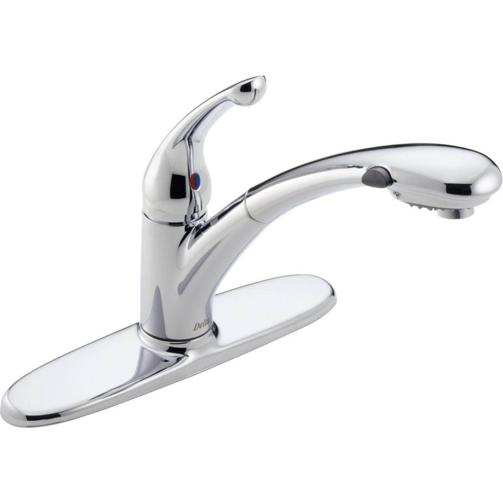 Delta Canada Signature Pullouts Single Handle Pull-Out Water-Efficient Kitchen Faucet