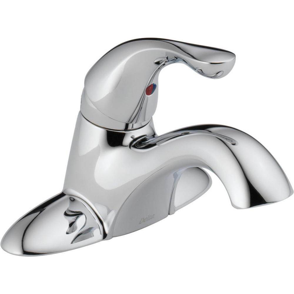 Delta Canada Classic Single Handle Centerset Bathroom Faucet - Less Pop-Up