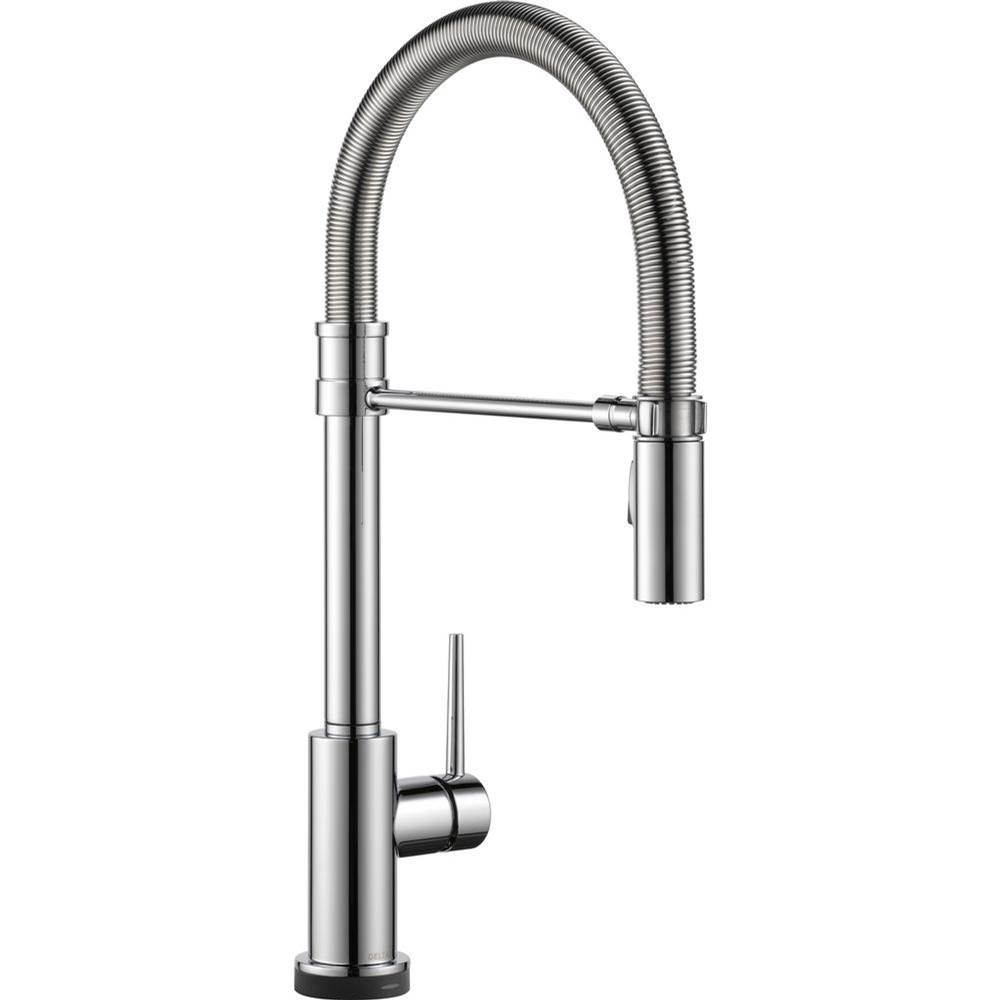 Delta Canada Trinsic® Single-Handle Pull-Down Spring Kitchen Faucet with Touch<sub>2</sub>O® Technology