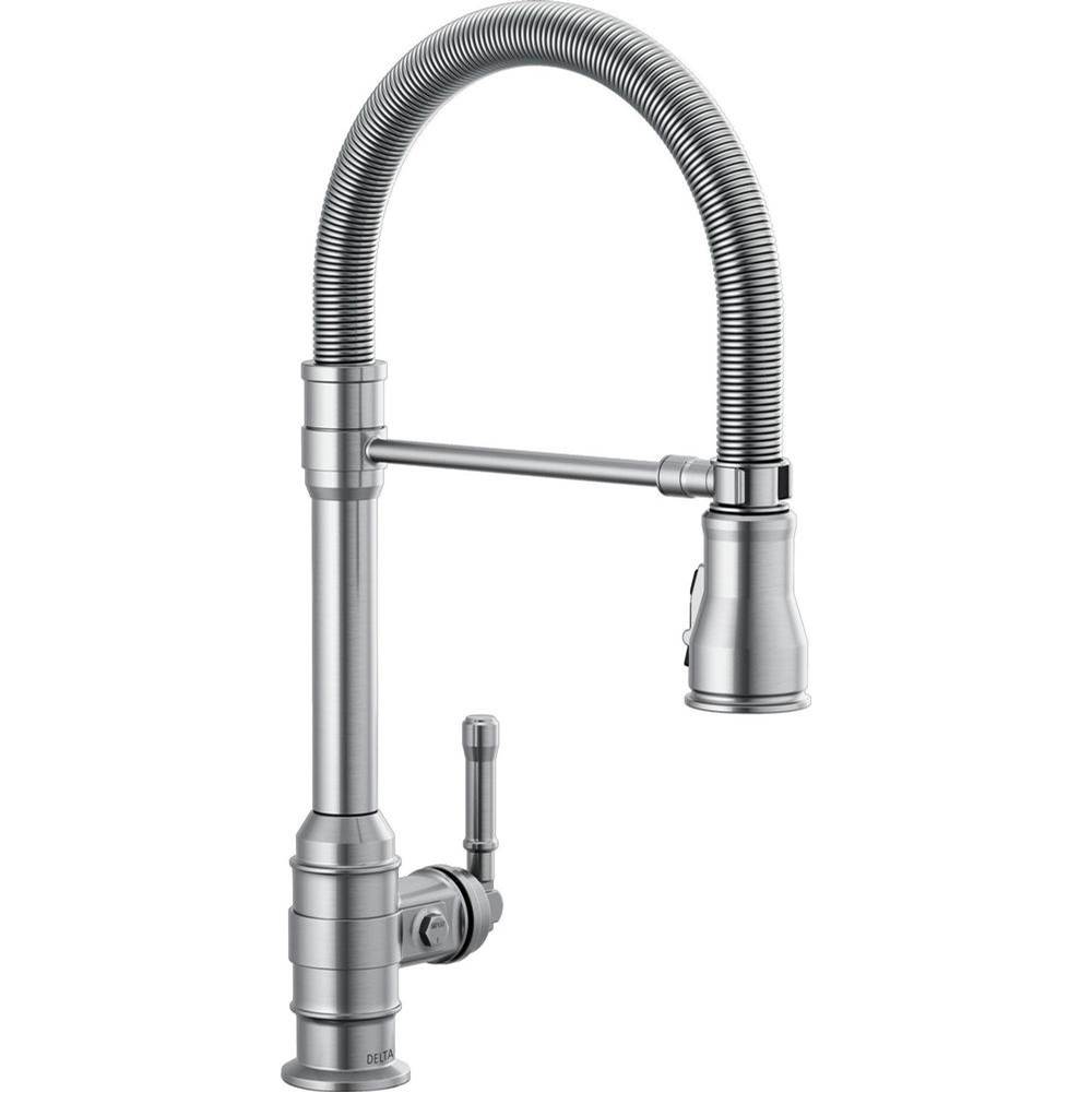 Delta Canada Broderick™ Single Handle Pull-Down Kitchen Faucet With Spring Spout