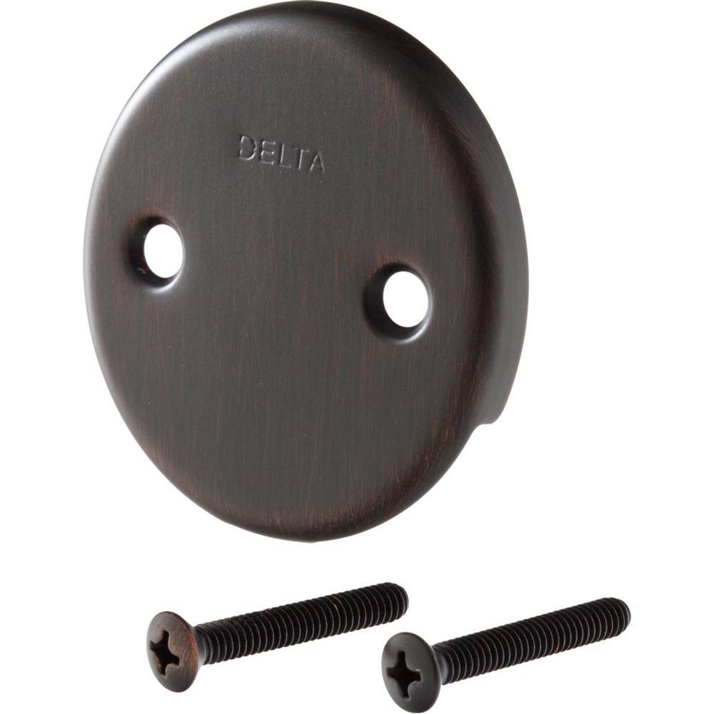 Delta Canada Other Overflow Plate & Screws - No Trip Lever