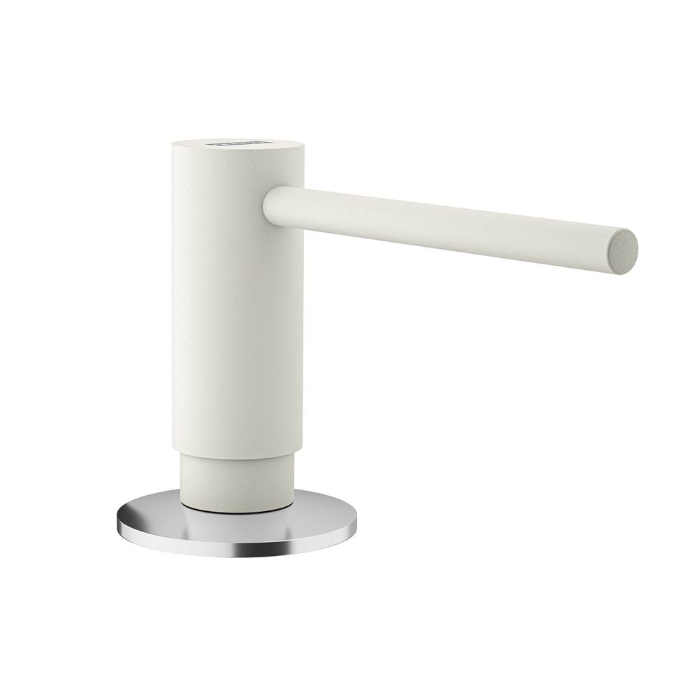 Franke Residential Canada Active ACT-SD-PWT Single Hole Top Refill Soap Dispenser in Polar White.