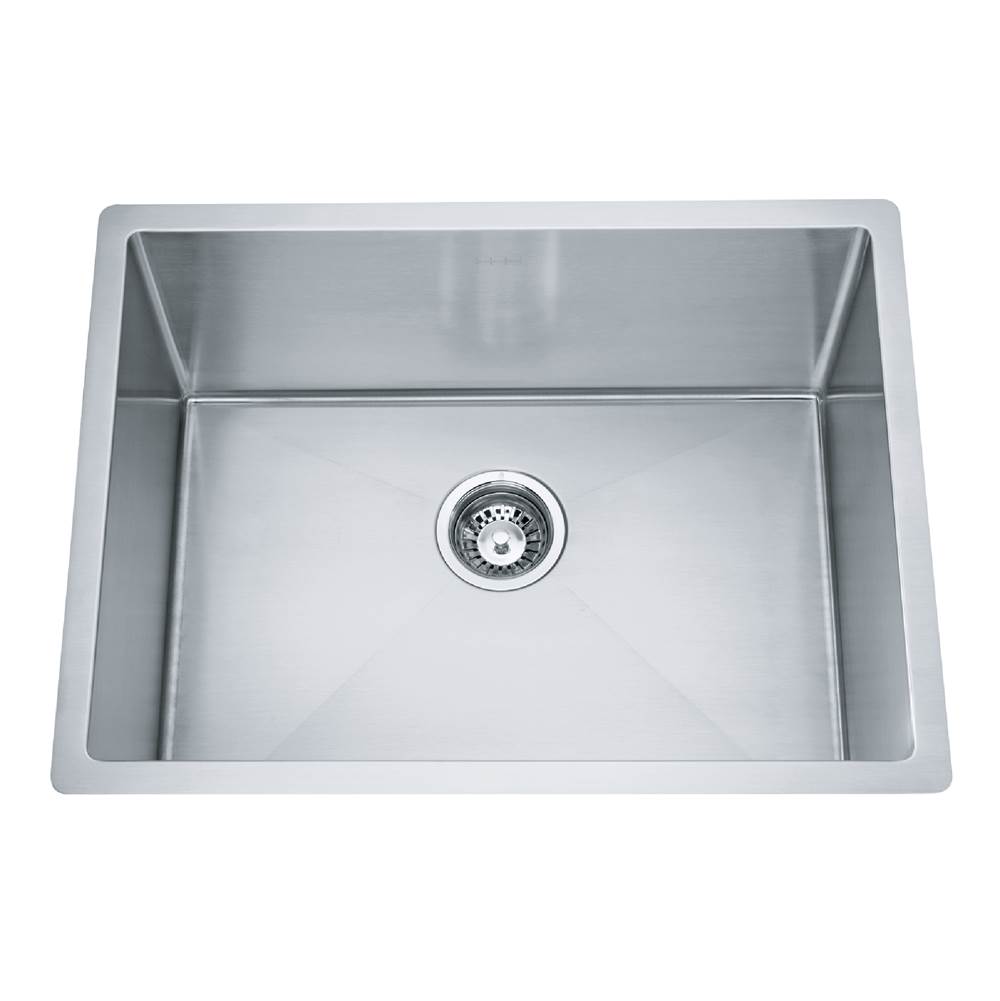 Franke Residential Canada Outdoor 25.0-in. x 19.0-in. 18 Gauge T316 Stainless Steel Undermount Single Bowl Outdoor Sink - ODX110-2312-316