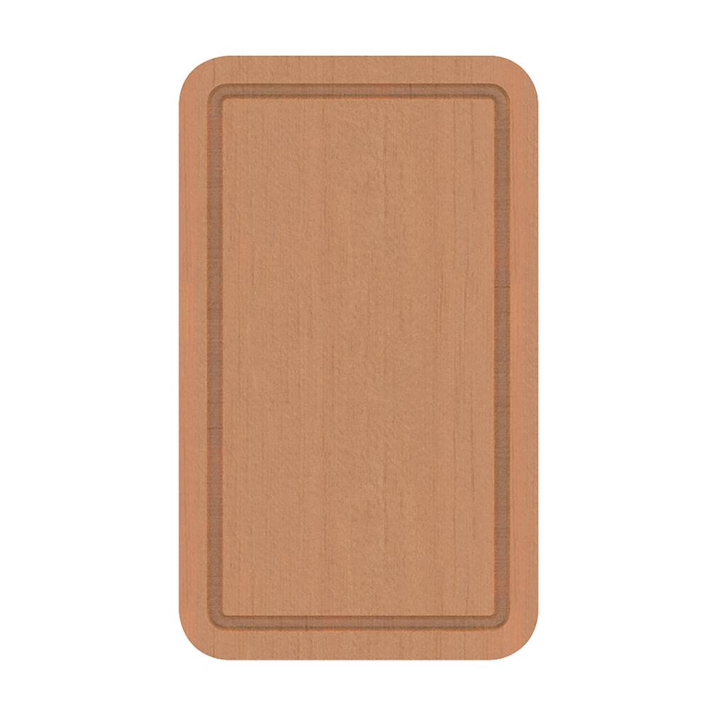 Franke Residential Canada 11.0-in. x 18.5-in. Solid Wood Cutting Board for Pescara Series Sinks