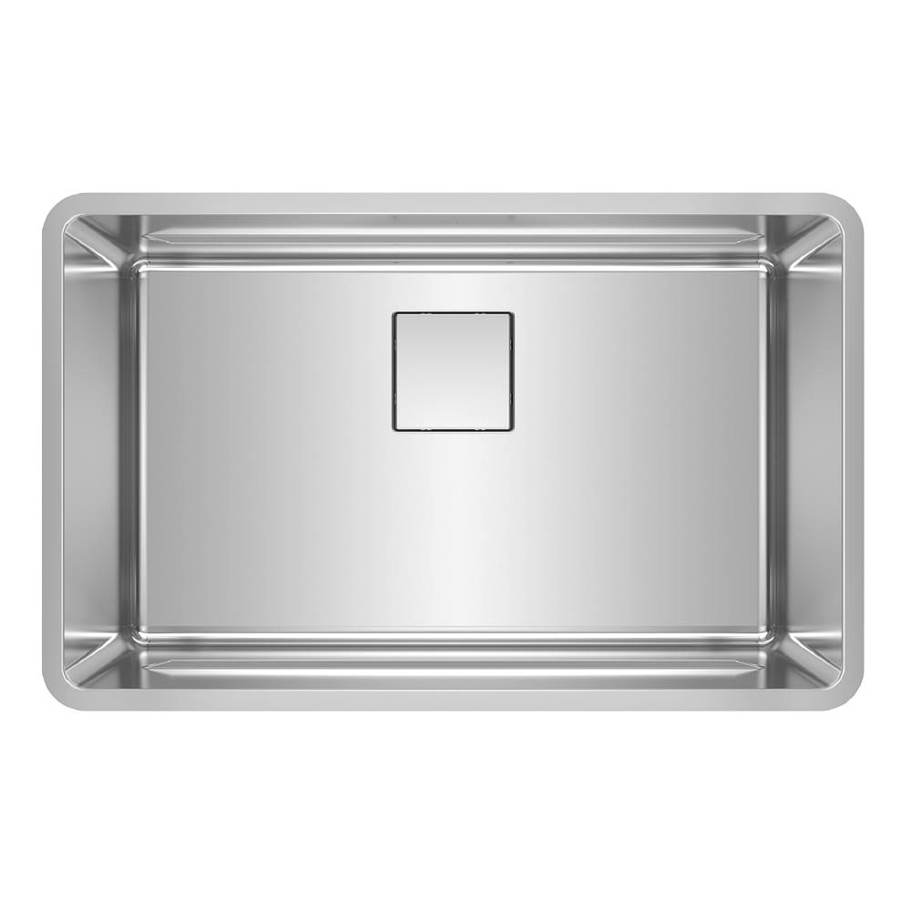 Franke Residential Canada Pescara 29.5-in. x 18.5-in. 18 Gauge Stainless Steel Undermount Single Bowl Kitchen Sink - PTX110-28-CA