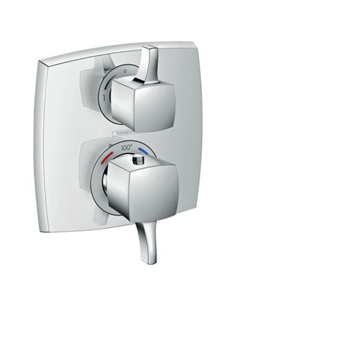 Hansgrohe Canada Classic Square Thermostatic Trim With Volume Control