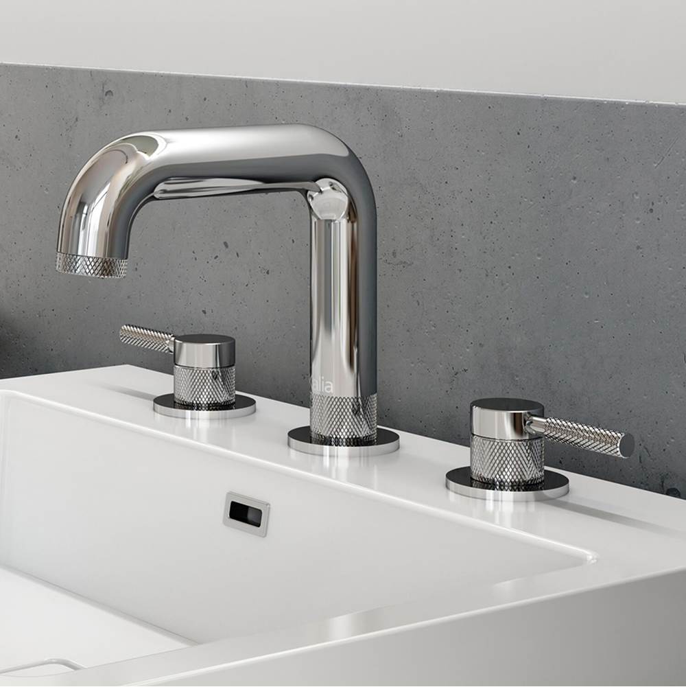 Kalia PRECISO™ Widespread Lavatory Faucet With Push Drain With Overflow Chrome