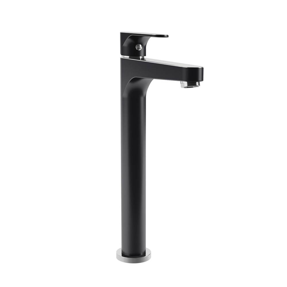 Kalia KONTOUR™ Tall Single Hole Lavatory Faucet Chrome/Black