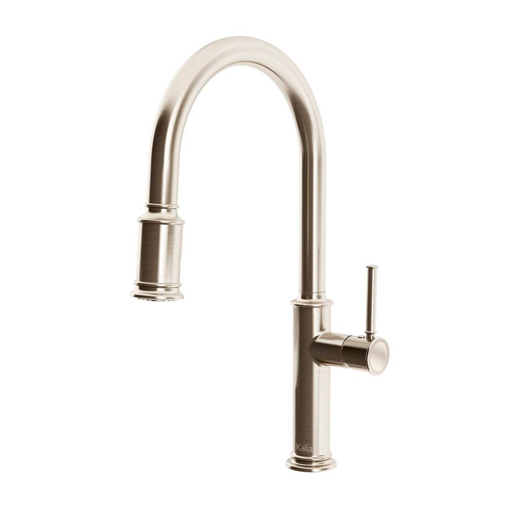 Kalia OKASION diver™ Single Handle Kitchen Faucet Pull-Down Dual Spray Stainless Steel PVD